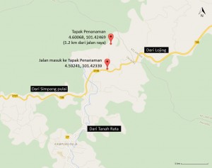 Lampiran II peta lokasi HS Gunung Siku