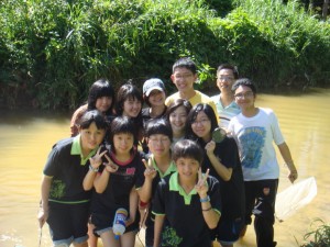 Lower sixth formers from SMK Sultan Ahmad Shah